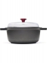 Risolì, Casseruola con coperchio 24 cm Vinum Bioceramic XR3 PFAS free (anche per induzione)